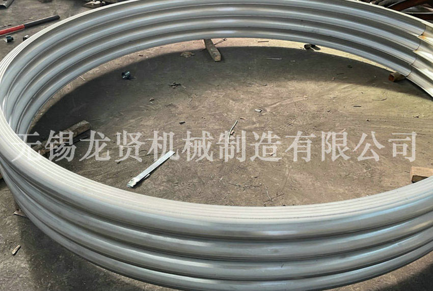 半圓管沖壓后有什么作用？