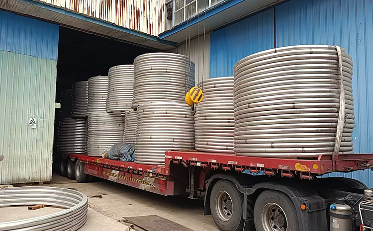 龍賢化工設備半圓管交貨快質量好